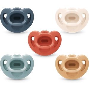 NUK Comfy Orthodontic Pacifiers, 5 pack, new in package
